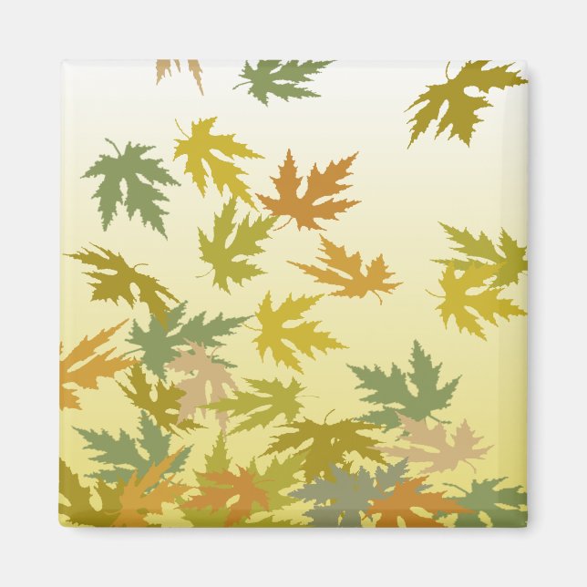 Autumn Leaves Magnet (Front)