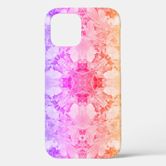 Autumn Leaves Mandala Art Hippie Tapestry Weave  Case-Mate iPhone Case (Back)