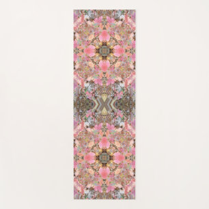 Autumn Leaves Meditative Mandala Art Yoga Mat