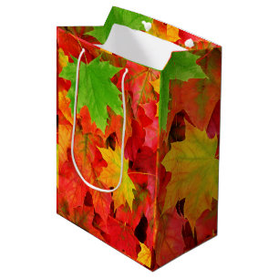 Autumn Leaves Medium Gift Bag
