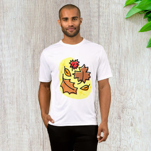 Autumn Leaves Mens Active T-Shirt