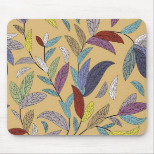 Autumn Leaves Mosaic Mousepad