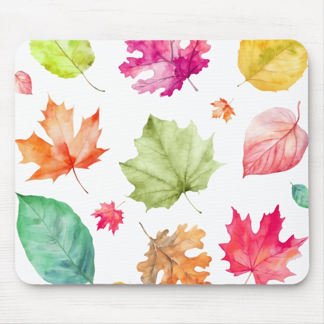 Autumn Leaves  Mouse Pad (Front)