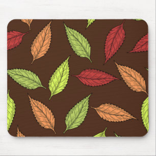 AUTUMN LEAVES MOUSE PAD