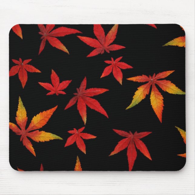 Autumn Leaves Mousepad (Front)