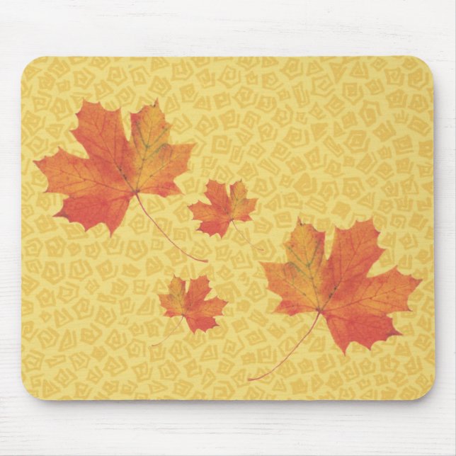 Autumn Leaves Mousepad (Front)