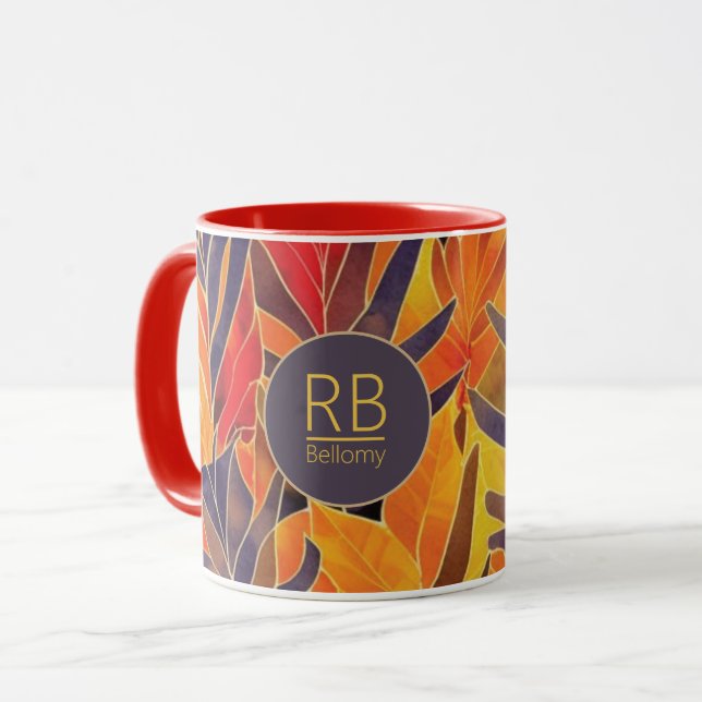 Autumn Leaves Mug (Front Left)