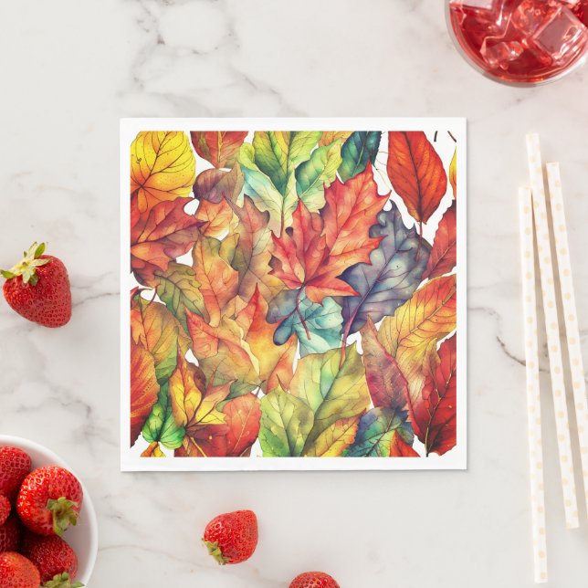 Autumn Leaves  Napkin (Insitu)