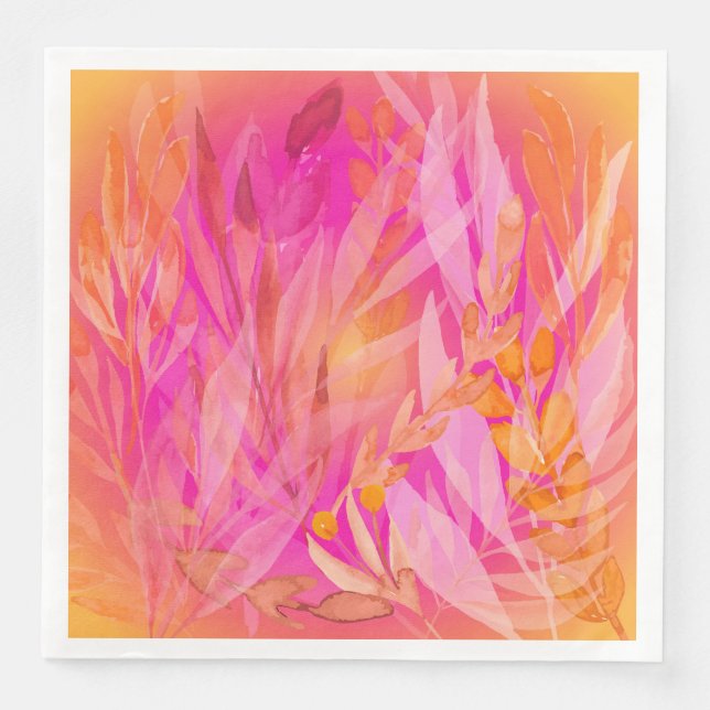 Autumn Leaves Napkin (Front)