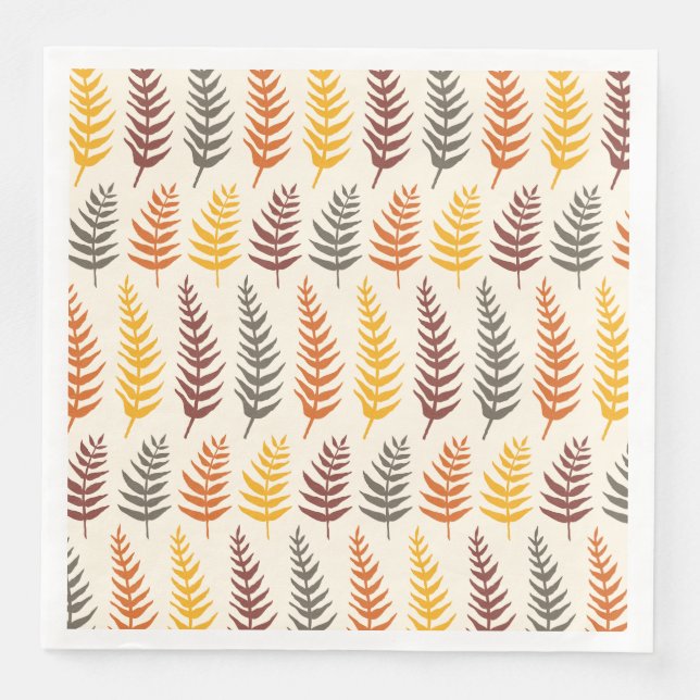 Autumn Leaves Napkin (Front)