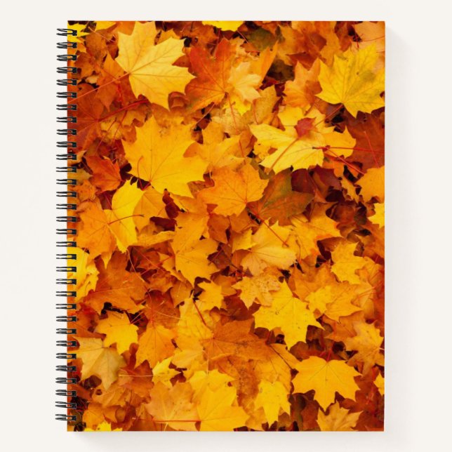 Autumn Leaves Notebook (Front)