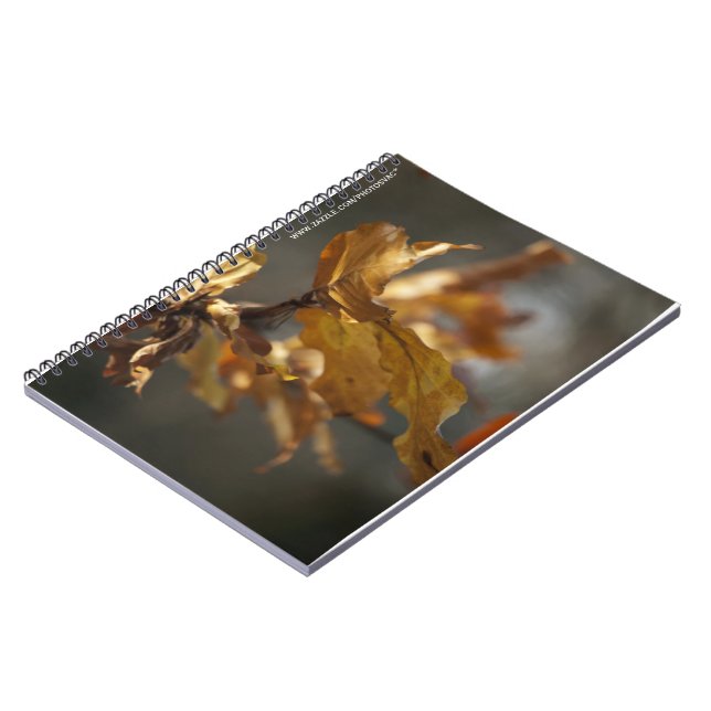 Autumn Leaves Notebook (Left Side)