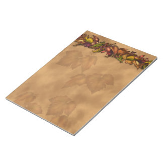 Autumn Leaves Notepad