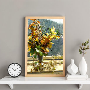 Autumn Leaves, Olga Wisinger-Florian  Poster