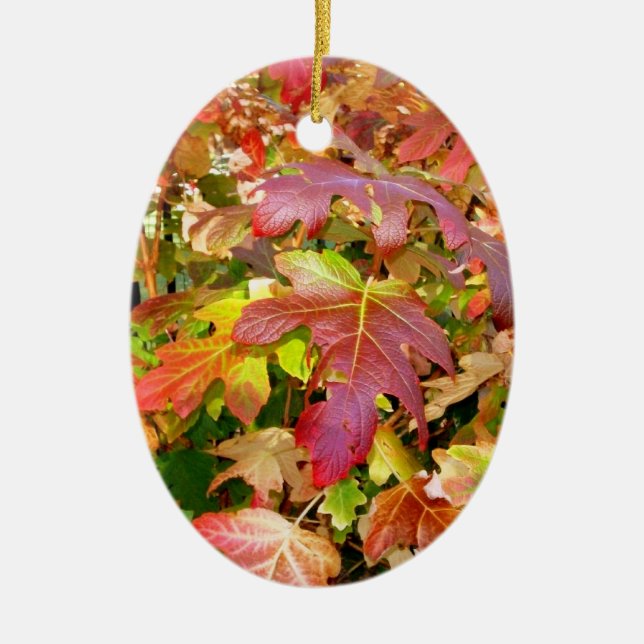 'Autumn Leaves' Ornament (Front)