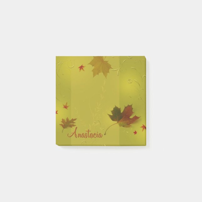 Autumn Leaves Ornaments - Post-it® Notes (Front)