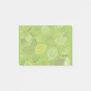 Autumn Leaves Pattern 6 Post-it Notes
