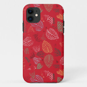 Autumn, Leaves Pattern Case-Mate iPhone Case
