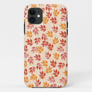 Autumn Leaves Pattern iPhone 11 Case