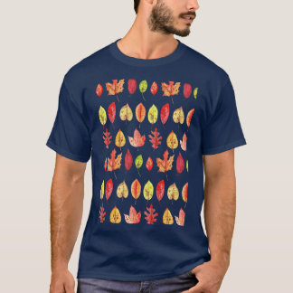 Autumn leaves pattern Oversized T-Shirt