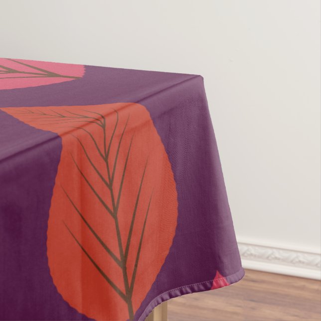 Autumn Leaves Pattern  Tablecloth (In Situ)
