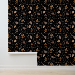 Autumn Leaves Pattern Wallpaper