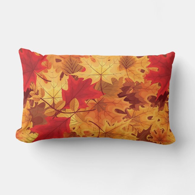 Autumn Leaves Pillow (Front)