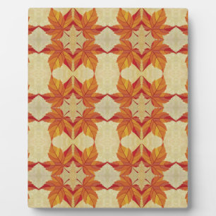 Autumn Leaves Plaque