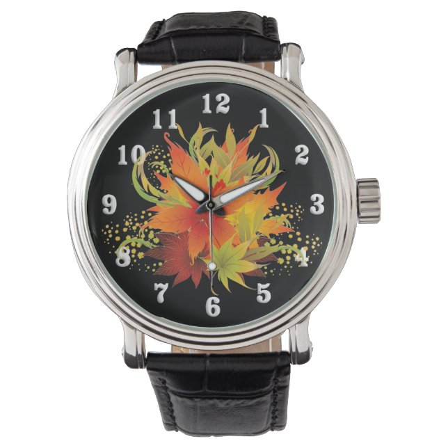 Autumn Leaves Pop Watch (Front)