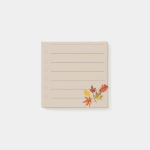 Autumn Leaves  Post-it Notes