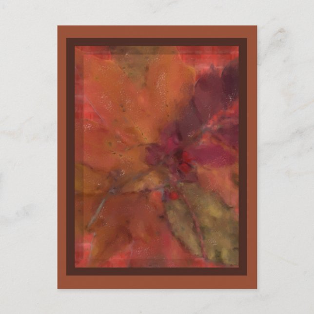 Autumn Leaves Postcard (Front)