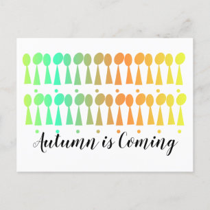 Autumn Leaves Postcard