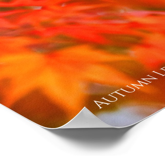 Autumn Leaves [Poster] Poster (Corner)