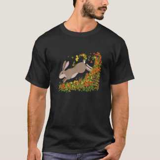 Autumn leaves rabbit T-Shirt