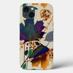 Autumn Leaves Royal Colours iPhone 13 Case