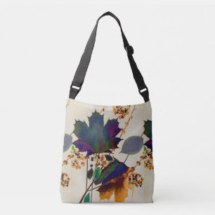 Autumn Leaves Royal Colours Crossbody Bag