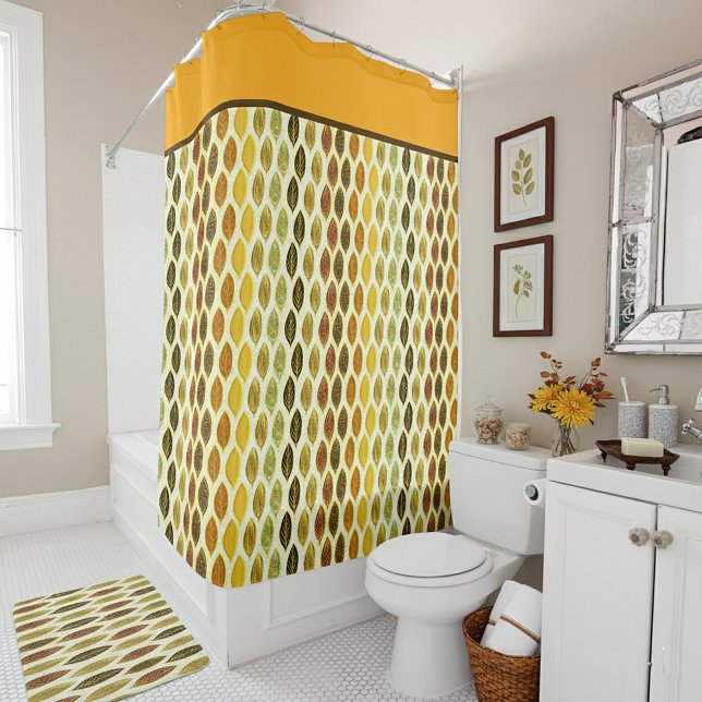 Autumn leaves shower curtain (Creator Uploaded)