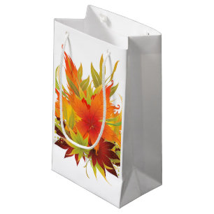Autumn Leaves Small Gift Bag