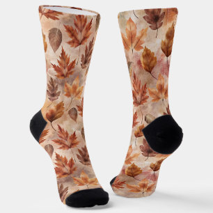 Autumn Leaves Socks