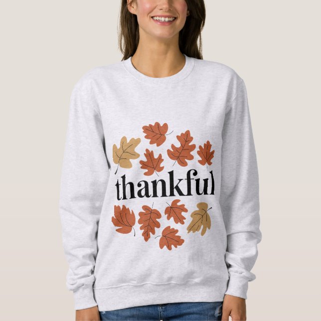 Autumn Leaves Sweatshirt (Front)