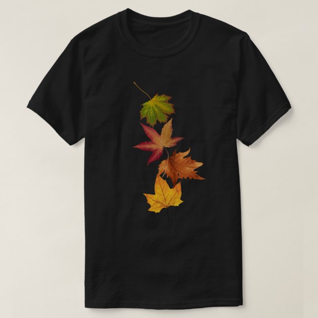 Autumn Leaves T-Shirt (Design Front)