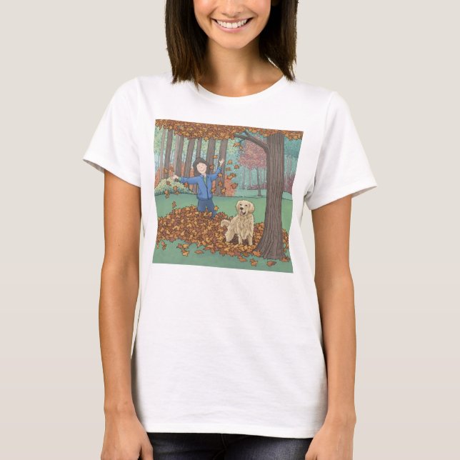 Autumn Leaves   T-Shirt (Front)