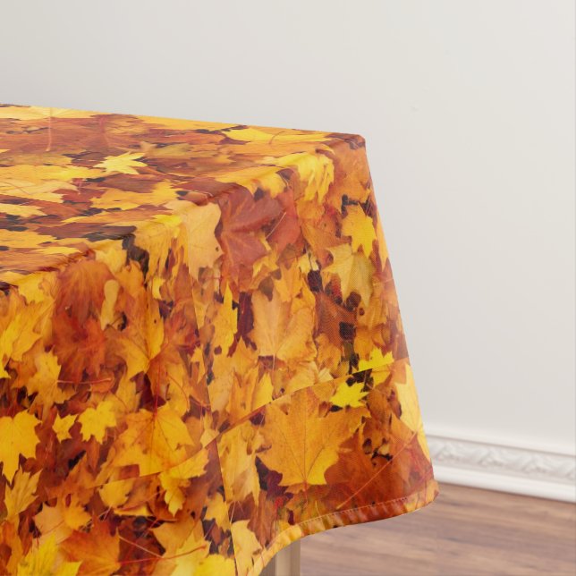 Autumn Leaves Tablecloth (In Situ)