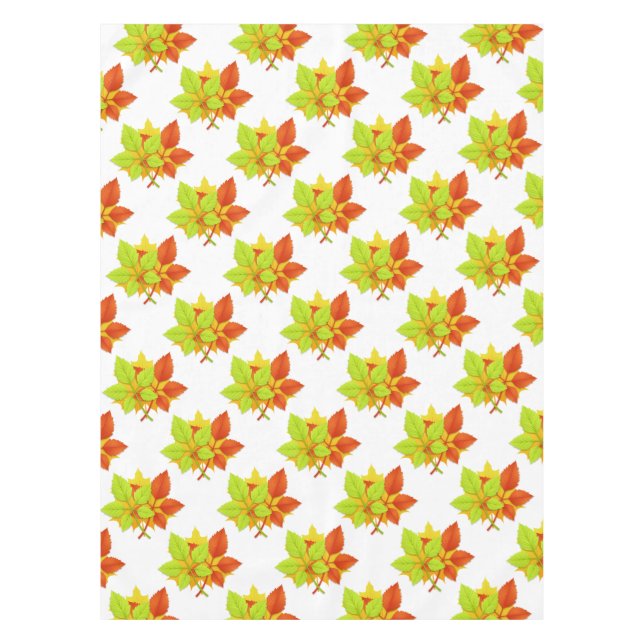 Autumn leaves tablecloth (Front)