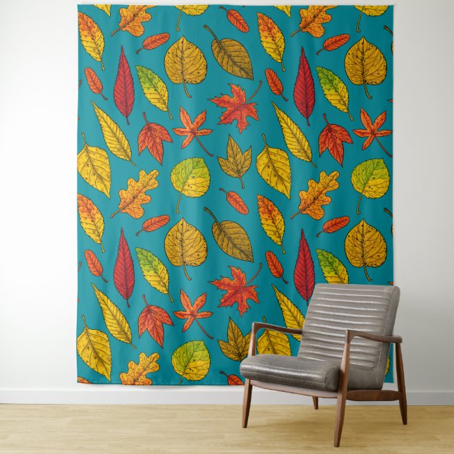 Autumn leaves tapestry (In Situ)