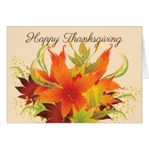 Autumn Leaves Thanksgiving