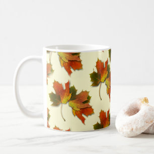 Autumn Leaves Thanksgiving Coffee Mug