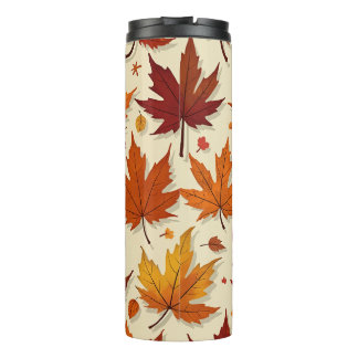 Autumn leaves Thermal Tumbler
