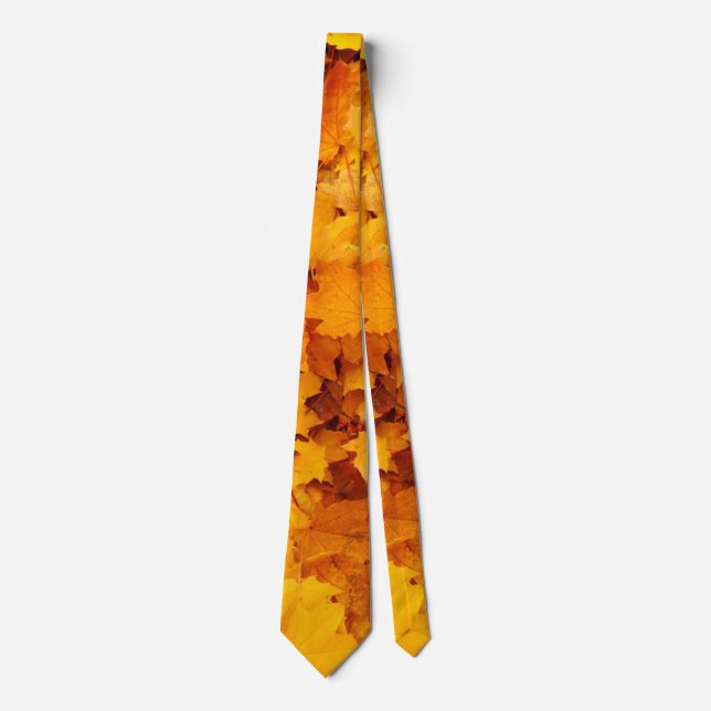 Autumn leaves tie (Front)