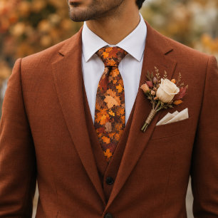 Autumn Leaves Tie